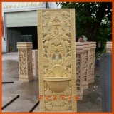 Haiheng Cersion Art Art Sandstone скульптура песчаник Кондор ТВ Фоон Железное Железное Цветочное Полая доска Дисбран