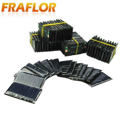 Игрушка, фотогальваническая батарея на солнечной энергии, 53×30мм, 5v, DIY