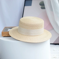 Импортная шапка, солнцезащитная шляпа, французский стиль, простой и элегантный дизайн, легкий роскошный стиль, подходит для подростков, защита от солнца