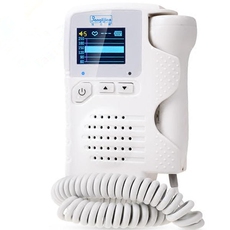 Стетоскоп 孕妇家用多普勒胎心仪监测胎儿心率胎动检测宝宝心跳无辐射曲线型