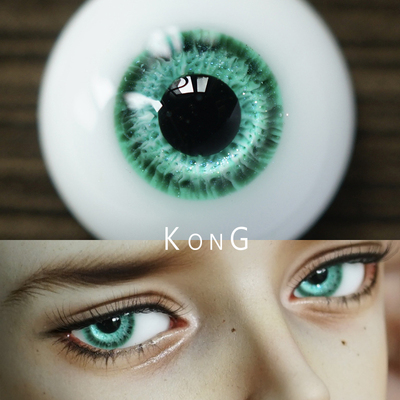 taobao agent [Moyi Eye-Green Hito] BJD resin eye-catching small iris Eye Drip Eyes 12-18mm Three-in 6 minutes