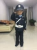 Cảnh sát nhỏ quần áo cảnh sát trẻ mẫu giáo hiệu suất nhỏ cảnh sát giao thông hiệu suất đồng phục trẻ em cảnh sát chơi đạo cụ quần áo tập nhảy Trang phục