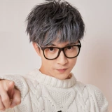 Сюэ Чжицян, те же самые черные очки, мужчины и женщины против рентг -блуа -пинггуанг, ретро, ​​большие бокалы с определенной степенью зеркала миопии