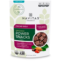 US Navitas Snacks Cacao Goji Cocoa Cocoa Cocoa Date Dates Energy Snacks 227 грамм