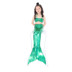 Baby Mermaid Tail Vòng cổ Bút bi Bút sinh nhật 1 tách váy áo tắm Cô bé 8 trẻ em - Đồ bơi trẻ em bộ quần áo bơi cho mẹ và bé Đồ bơi trẻ em