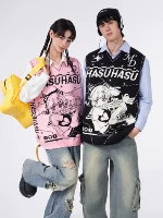 Musedash вязаный жилет одаренная игра Внутренняя заглушка Весной и осенью V -neck Stacking Stacking Peropero Peropero