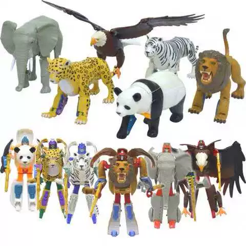 Трансформер, робот, акула, игрушка, тигр, тираннозавр Rex, Король Лев