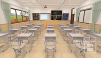Giáo dục máy tính để bàn bàn ghế học sinh nâng cao khuôn viên trường học nội thất đơn giản kết hợp bàn học lớp bé trai - Nội thất giảng dạy tại trường bảng trắng có chân xếp gọn