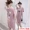 Áo ngủ nữ mùa hè ngắn tay áo lót ngực đồ ngủ Phiên bản Hàn Quốc của phim hoạt hình đồ lót một mảnh có thể được mặc bên ngoài váy dịch vụ gia đình - Đêm đầm