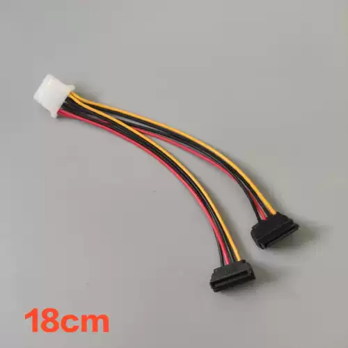 Кабель питания SATA большой кабель питания 4PIN одна точка два компьютера жесткий диск