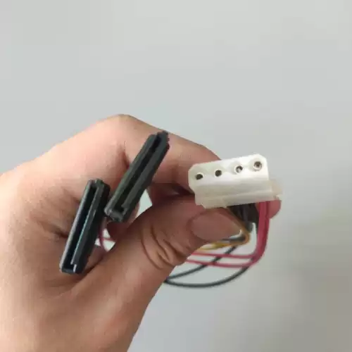 Кабель питания SATA большой кабель питания 4PIN одна точка два компьютера жесткий диск