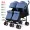 Xe đẩy em bé sinh đôi có thể ngồi và đặt xe đẩy trẻ sơ sinh ô dù xe đẩy đôi siêu nhẹ di động gấp - Xe đẩy / Đi bộ xe đẩy trẻ em nhật bản