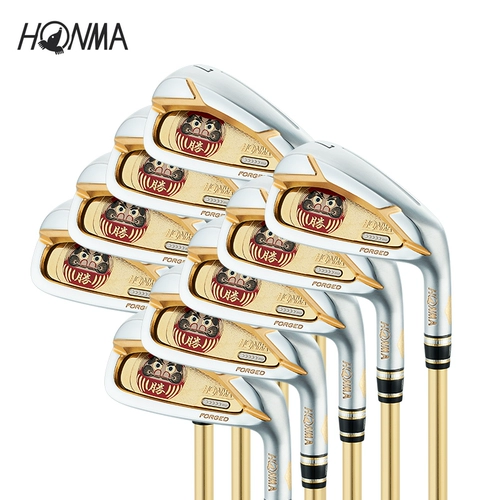 Honma Golf Club Men Daruma Dharuma 5 -Star Full Rod Full -Pole Iron Difted UT+Push Pole+Ball Back