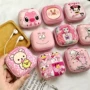 Cartoon Tai nghe Túi lưu trữ Coin Purse Bộ lưu trữ dễ thương Bộ sạc dữ liệu kỹ thuật số Cáp vuông nhỏ Mini Box Mới - Lưu trữ cho sản phẩm kỹ thuật số đồ đựng airpod