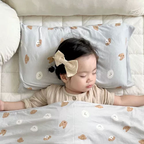 Хлопковая наволочка, трикотажная мультяшная подушка для школьников