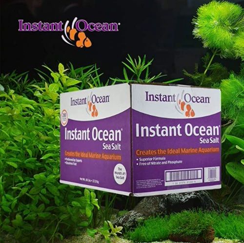 Пятно в Соединенных Штатах Импортировали Мгновенную Океанскую морскую соль, 50-галлон