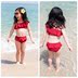 Đồ bơi bé gái bikini đồ bơi bé gái 1-3 tuổi 8 bé bé gái chia đôi đồ bơi trẻ em ty. - Bikinis đồ bơi 2 mảnh dạng váy Bikinis