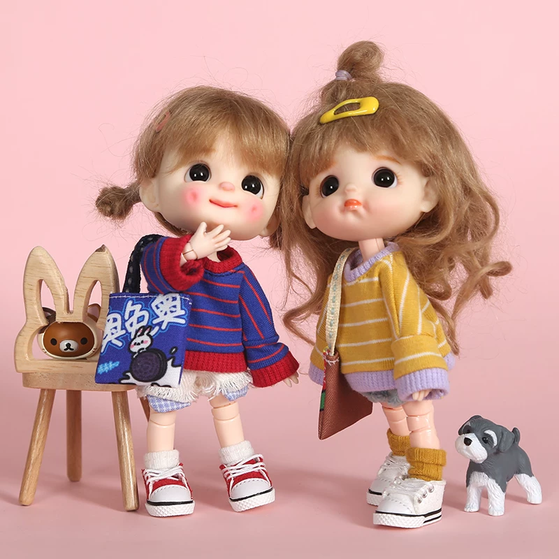 OB11 детский свитер 8 точек и 12 точек куклы BJD тело ГСК круг Molly малышка головка