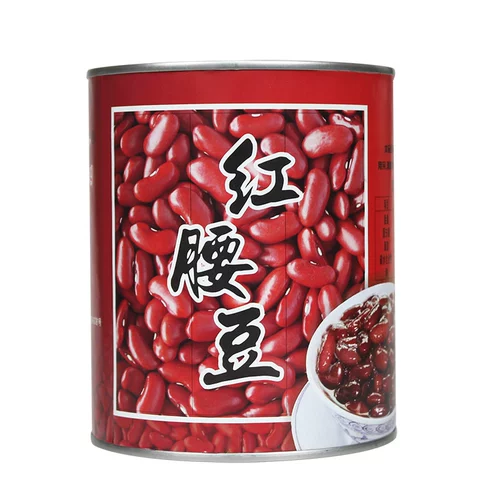 Mingzhong красная талия фасоль 3,2 кг консервированный сахарный десерт сырой эл -эл -талал до круглого чая с молоком Fresh Taro Fairy Double Skin Специальная бесплатная доставка