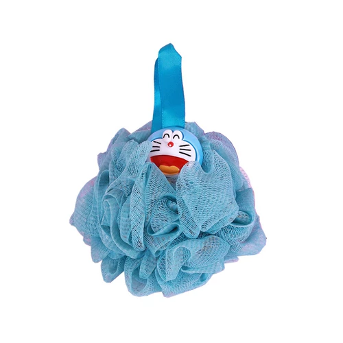 Большая мультипликационная ванна, мяч для купания, мяч для купания милая девушка потирает мяч, потирая обратно, блюда из пениста, купальные цветы