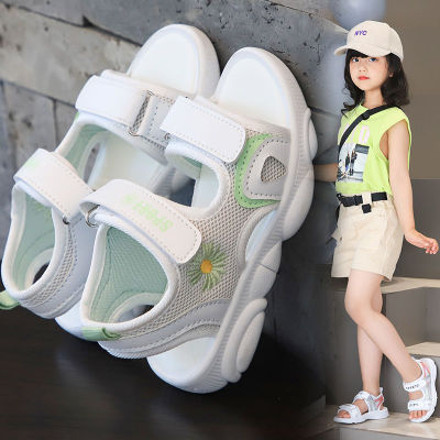 女童凉鞋夏季新款休闲时尚凉鞋韩版儿童公主凉鞋小邹菊女孩学生鞋