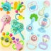 Molar dính ba hoặc bốn tháng bắt tay Ling 7 tháng 3 trẻ em đa chức năng lưu trữ rầm rộ 42 đồ chơi nam bé - Đồ chơi nhạc cụ cho trẻ em đồ chơi đàn piano cho bé Đồ chơi nhạc cụ cho trẻ em