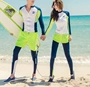 Phiên bản Hàn Quốc của bộ đồ lặn mới nữ chia đôi phù hợp với sứa quần áo lướt sóng phù hợp với ống thở nam quần áo bơi dài tay áo - Vài đồ bơi Set đồ đi biển cho cặp đôi