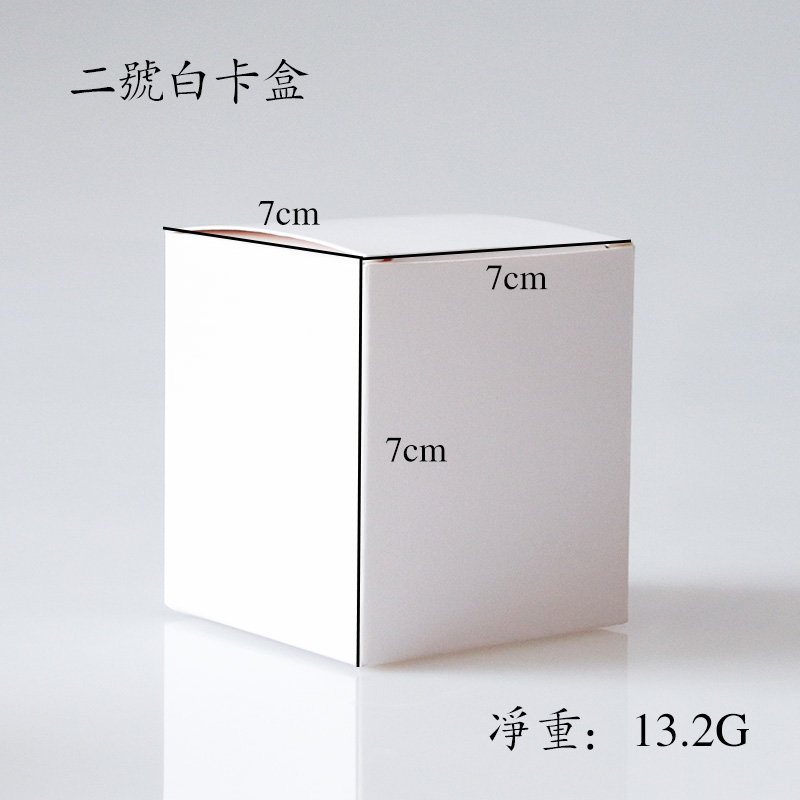 No.2 White Card Boxbeautiful Mu son Simplicity white Ceramic cup diy Aromatherapy candle Nordic style simple Little candle  glass Candlestick
