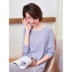 Mùa xuân và mùa hè kích thước lớn đồ ngủ lỏng áo sơ mi nữ đơn mảnh mảnh cotton dài tay áo nhà điều hòa không khí dịch vụ phù hợp tháng - Pyjama bộ pyjama nam Pyjama