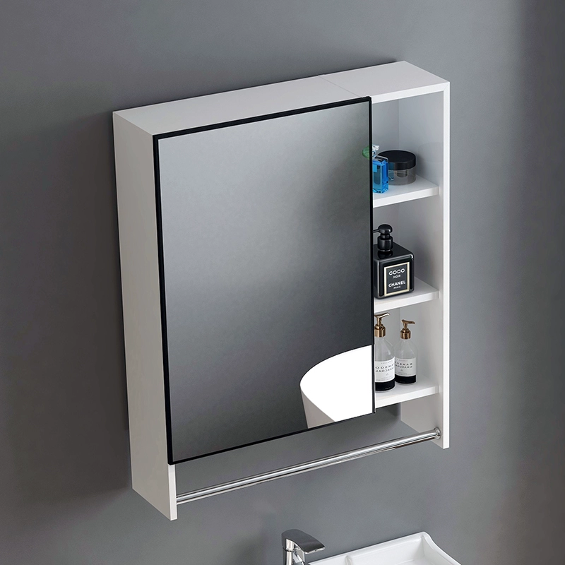 Không gian treo tường nhôm LED tủ gương thông minh kệ treo tường tủ trang điểm tầng sôi lưu trữ tủ gương treo tường tủ gương gắn tường tủ gương thông minh 