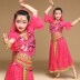 Ngày thiếu nhi New Children Trang phục khiêu vũ Ấn Độ Cô gái Trẻ em Trang phục biểu diễn Trẻ em Belly Dance Trang phục - Trang phục thời trang cho bé Trang phục