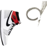 Air jordan, Air Jordan 1, оригинальные двухцветные шнурки