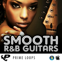 Prime Loops Smooth R & amp; B Гитары Blues RNB Гитарная круговая композиция образец образец пакет материала материала