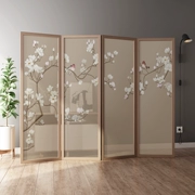 Phong cách Trung Quốc tùy chỉnh 
            vách ngăn phòng khách phòng ngủ khối hộ gia đình đơn giản hiện đại lối vào hiên nhà gỗ rắn gấp màn hình gấp di động