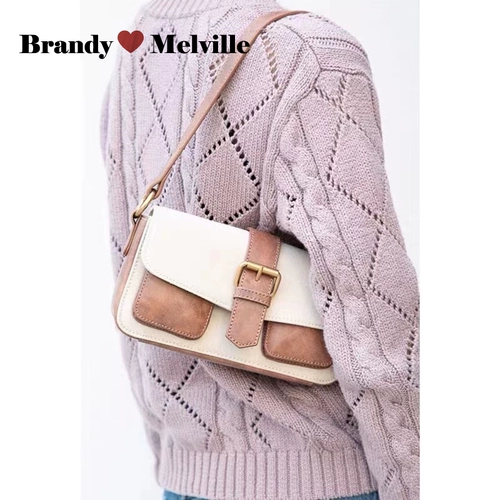 Ретро сумка на одно плечо, шоппер, коллекция 2022