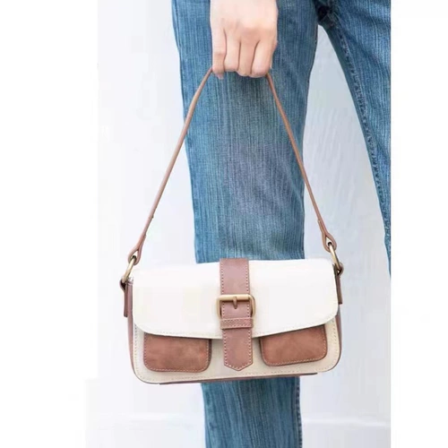 Ретро сумка на одно плечо, шоппер, коллекция 2022