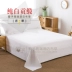 Khách sạn đặc biệt giường bán buôn bông trắng tinh khiết bông satin khăn trải giường trải giường 笠 布 草