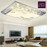 Светодиодная лампа для гостиной, прямоугольный потолочный светильник, современный и минималистичный кварц