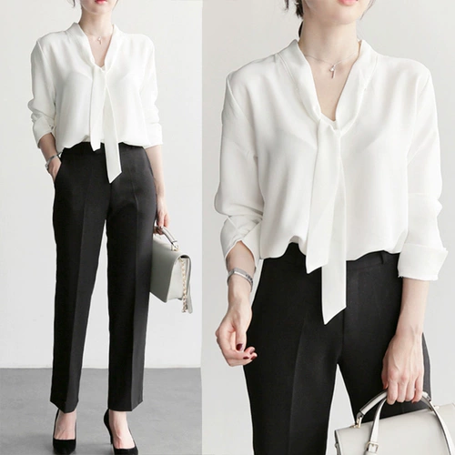 Шелковистая рубашка, весенний сексуальный элитный лонгслив