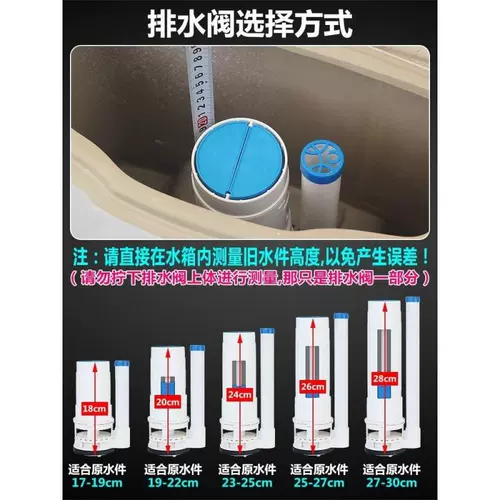 Старомодный туалет с аксессуарами, универсальная кнопка, полный комплект