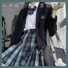 ДК/ДК/школьной формы, потому что 一叶町 原创jk制服裙【黑鸦高校