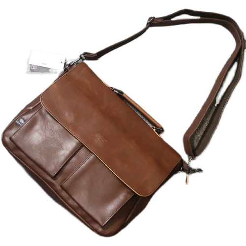 Японский трендовый бизнес-ноутбук, сумка на одно плечо, кожаный ремешок для сумки, ноутбук, бизнес-версия, из натуральной кожи