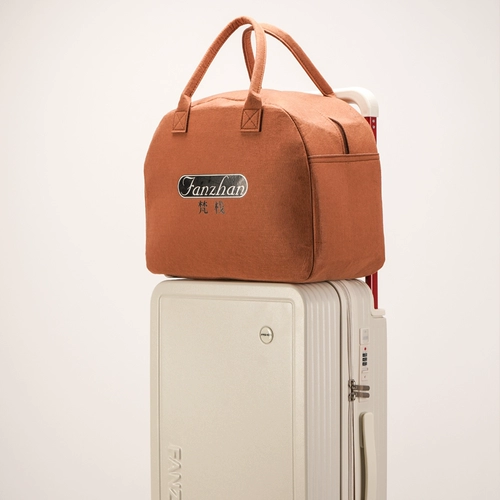 Чемодан, ящик для хранения, универсальная сумка-органайзер, модная большая льняная сумка