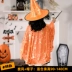 Halloween trẻ em trang phục trang phục mẫu giáo Phù Thủy cosplay hiệu suất áo thuật sĩ cô gái áo choàng