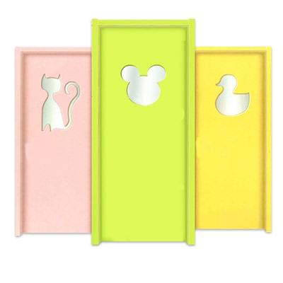 定制幼儿园门可爱儿童卡通免漆室内舞蹈培训班早教教室套装房间门