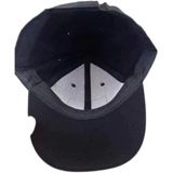 Черная шапка на липучке, кепка на солнечной энергии подходит для мужчин и женщин, уличная бейсболка