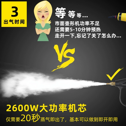 Высокая дамская машина с высокой температурой паровая очистка, предоставляющая небольшую дезинфекционную воздушную кондиционированную кухонную капюшон