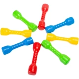 Магазин четырехлетней давности, спортивные гантели для детского сада, утолщенное улыбающееся лицо, тренажеры и реквизит для утренней зарядки, детский большой размер.