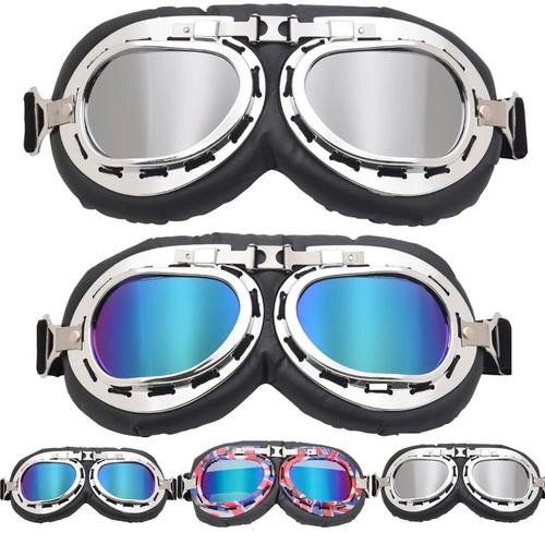 Ретро внедорожные защитные очки для велоспорта, ветрозащитный шлем подходит для мужчин и женщин