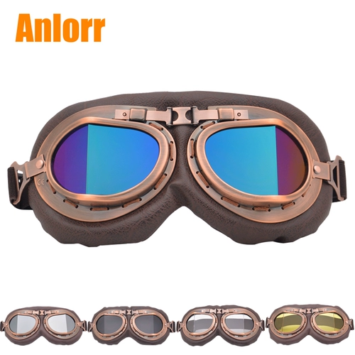 Ретро внедорожные защитные очки для велоспорта, ветрозащитный шлем подходит для мужчин и женщин